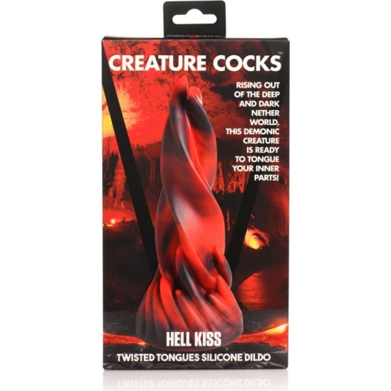 Xr - Creature Cocks HELL KISS TWISTED TONGUES SILIKONA DILDO