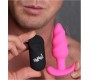 Xr - Bang! VIBRATED ANAL TORNADO SILICONE USB W/ PINK CONTROL