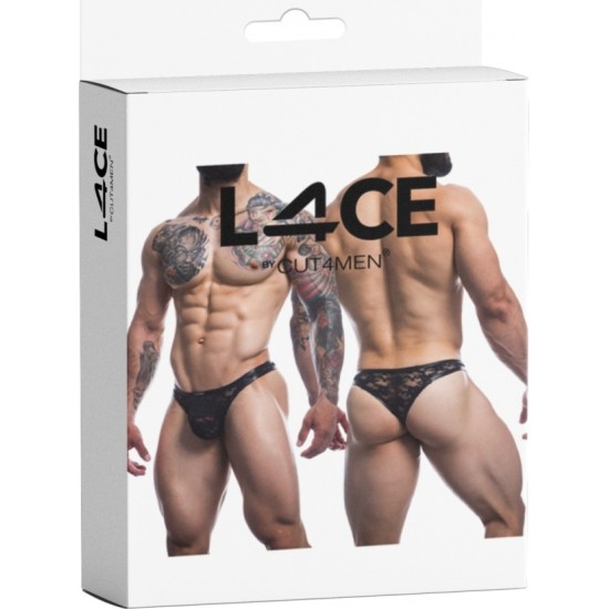 Cut4Men C4M L4ACE CAPRI NEGRO L