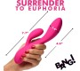 Xr - Bang! ROZĀ UZLĀDĒJAMS RABIT FLEXIBLE SILIKONA VIBRATORS