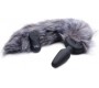 Xr - Tailz GRAY FOX USB VIBRATOR TAIL PLUG WITH REMOTE