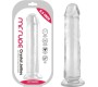 Vscnovelty REALISTIC PENIS CRYSTAL JELLIES CLEAR 21.6 CM