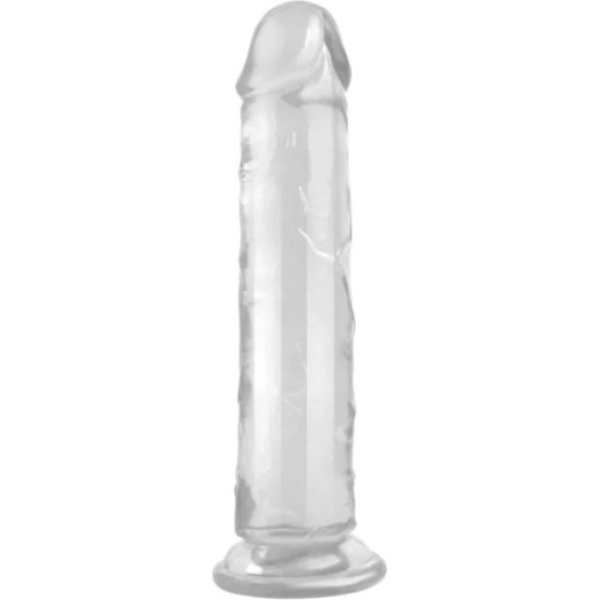 Vscnovelty REALISTIC PENIS CRYSTAL JELLIES CLEAR 21.6 CM