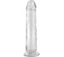 Vscnovelty REALISTIC PENIS CRYSTAL JELLIES CLEAR 21.6 CM