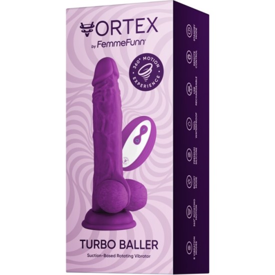 Femme Funn BEZVADU TURBO BALLER - PURPURA