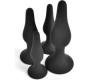 Vscnovelty ANAALKOMPLEKT X 4 SILICONE V-FANTASY BLACK