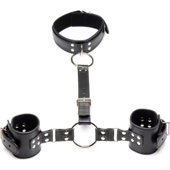 Xr - Strict HANDCUFFS WITH BLACK COLLAR