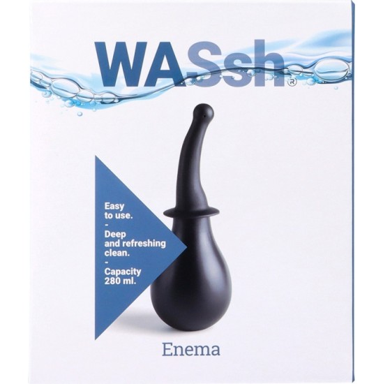 Virgite - Wassh BLACK CURVE ANAL CLEANING ENEMA 280 ML