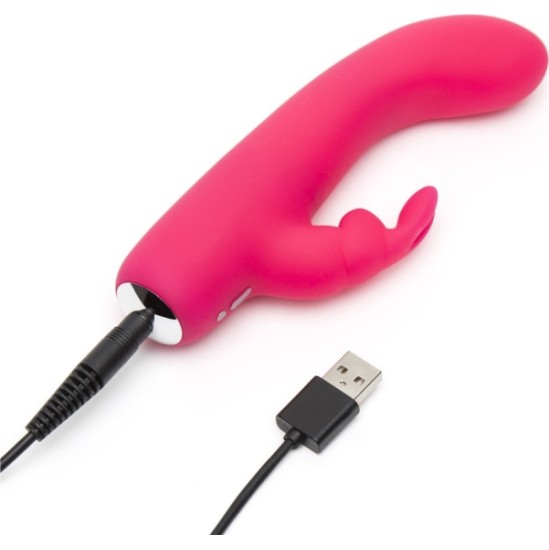 Happy Rabbit MINI RECHARGEABLE RABBIT VIBRATOR PINK