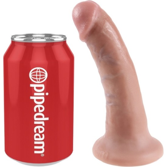 Pipedream - King Cock KING Cock REALISTIC PENIS 6 (15 CM) BEZ sēkliniekiem