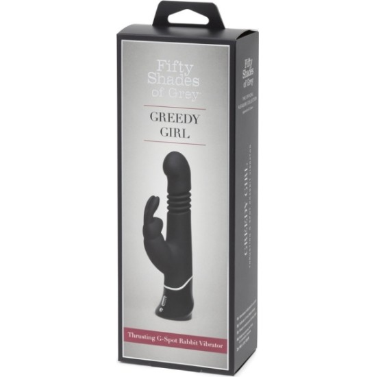 Fifty Shades Of Grey FIFTY SHADES RECHARGEABLE THRUSTING G-SPOT RABBIT VIBRATOR