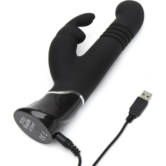 Fifty Shades Of Grey FIFTY SHADES RECHARGEABLE THRUSTING G-SPOT RABBIT VIBRATOR