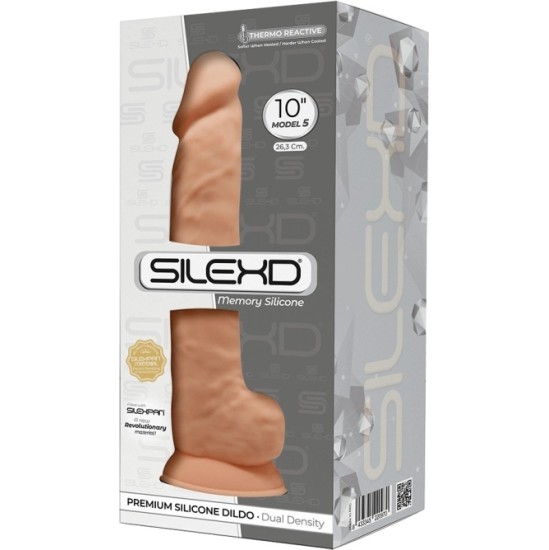 Silexd SILIKONA DILDO MODELIS 5 10 FLESH"