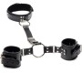 Xr - Strict HANDCUFFS WITH BLACK COLLAR