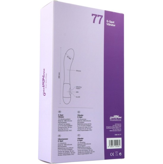 Pick&Love Nº 77 G-POTA VIBRATORS PURPULS