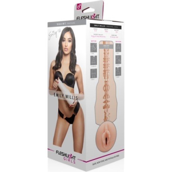 Fleshlight MEITENES EMĪLIJAS VILLISAS Masturbātors