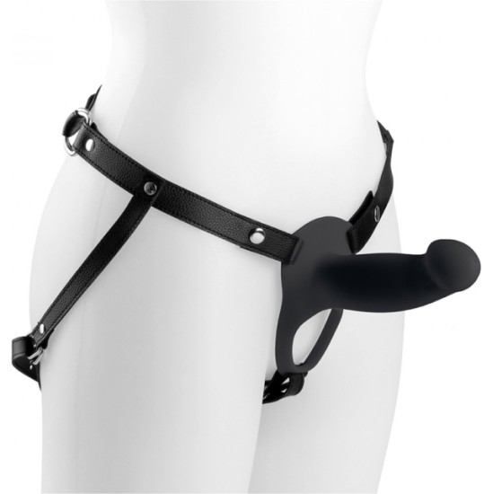 Virgite - Hollow Straps HOLLOW HARNESS W/ VIBRATION H3 SIZE S BLACK