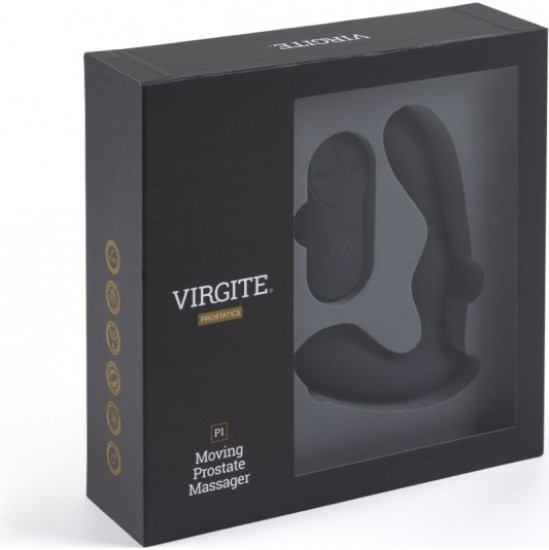 Virgite - Prostatics P1 PROSTATAS VIBRATORS AR TĀLVADĪBAS PULTI