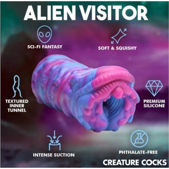 Xr - Creature Cocks CYCLONE SQUISHY ALIEN MASTURBATOR