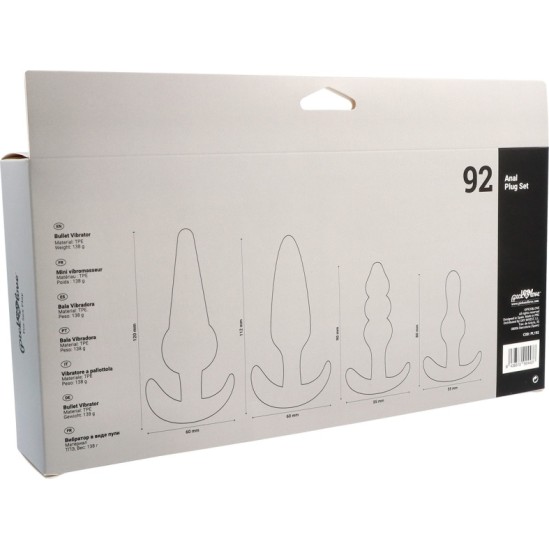 Pick&Love No. 92 ANAL PLUG SET