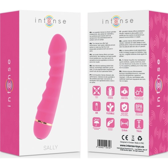 Intense Fun INTENSE - SALLY 20 SEEDS SILIKONA ROZĀ