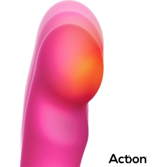Action Enles Vibe with Beating Ball, Thrusting y Heat Function