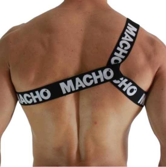 Macho Underwear MACHO - ROMĀŅU ZIKTAS BALTA S/M