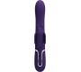 Pretty Love Flirtation PRETTY LOVE – DAUGIAFUNKCINIS TRIUŠIO VIBRATORIAUS 4 IN 1 BUTTERFLY PURPLE