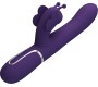 Pretty Love Flirtation PRETTY LOVE - MULTIFUNCTION RABBIT VIBRATOR 4 IN 1 BUTTERFLY PURPLE