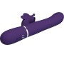 Pretty Love Flirtation PRETTY LOVE — DAUDZFUNKCIJAS ZAŠU VIBRATORS 4 IN 1 BUTTERFLY Purpurs