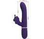 Pretty Love Flirtation PRETTY LOVE - MULTIFUNCTION RABBIT VIBRATOR 4 IN 1 BUTTERFLY PURPLE