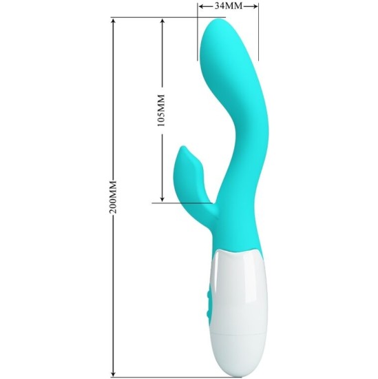 Pretty Love Flirtation PRETTY LOVE – SÄRAV G-PUNKTI VIBRATOR AQUA ROHELINE