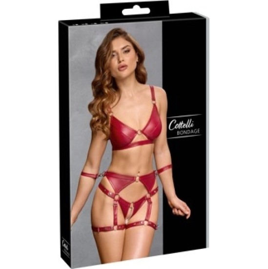 Cottelli Bondage Bondage Bra Set S