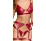 Cottelli Bondage Bondage Bra Set S