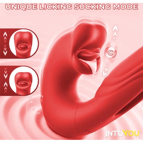 Intoyou App Series Mouty Vibe with Biting and Flipping with App