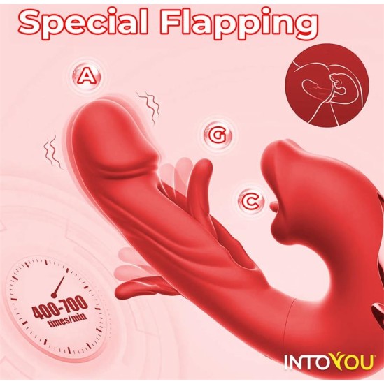 Intoyou App Series Mouty Vibe with Biting and Flipping with App