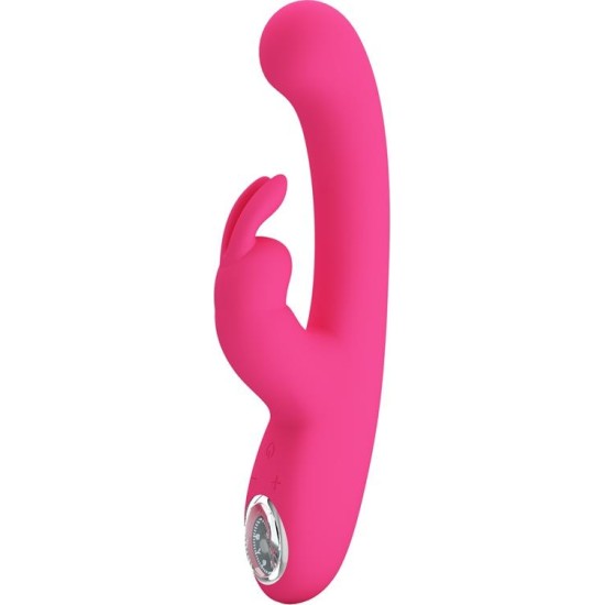 Prettylove Lamar Vibrator G-Spot Rabbit Pink