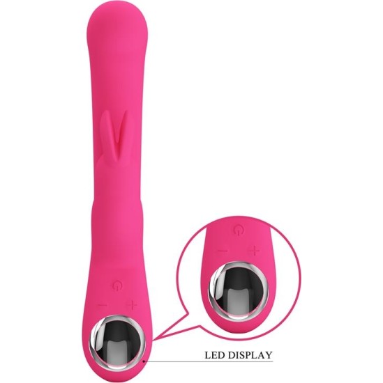 Prettylove Lamar Vibrator G-Spot Rabbit Pink