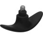 Ouch! Butt Plug Set Pointed Large Suction Cup Black