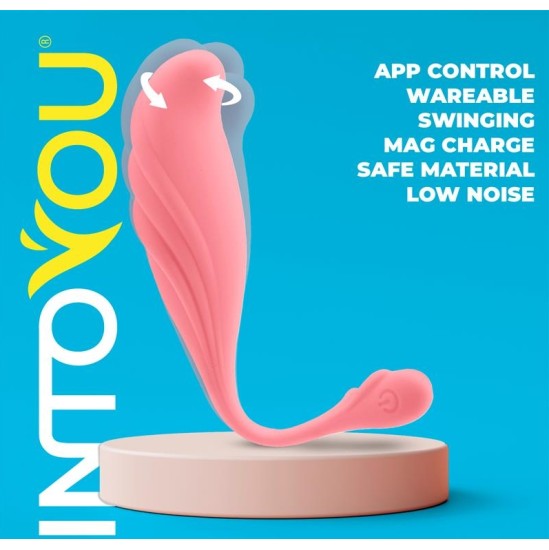 Intoyou App Series Vibrating Egg with Waving and APP USB