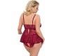 Cottelli Curves Babydoll sarkans 2XL