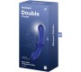 Satisfyer Crystal SATISFYER - DVIGUBAS CRYSTAL DILDO BLUE