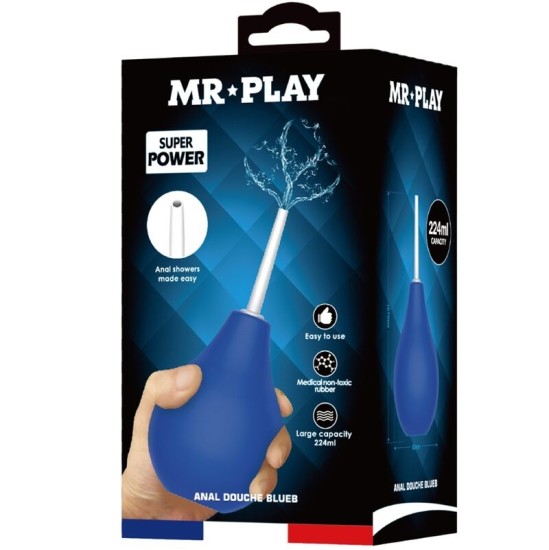 Mr Play ANAL DOUCHE BLUEB SUPER POWER BLUE