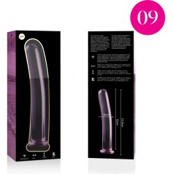 Nebula Series By Ibiza MODEL 9 DILDO BOROSILICATE GLASS 15.5 X 2.5 CM PINK