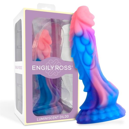 Dildox By Engily Ross Dildo Drag n Brilla en la Oscuridad Silicona L quida 18 cm