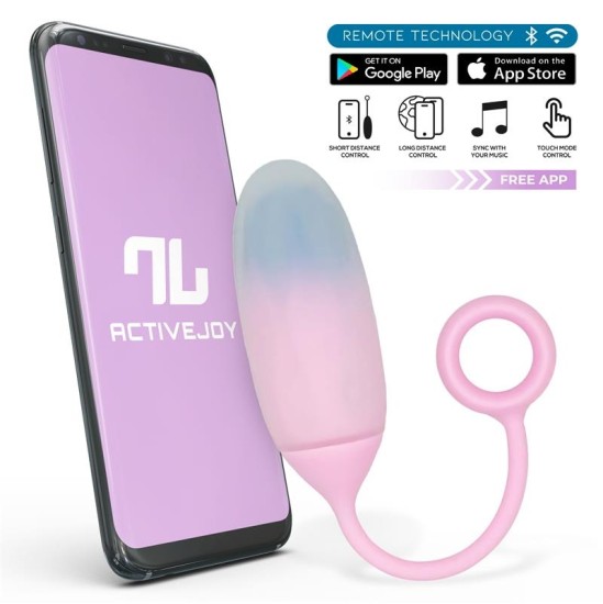 Intoyou App Series Vibrating Egg with APP Double Layer Silicone Gradient