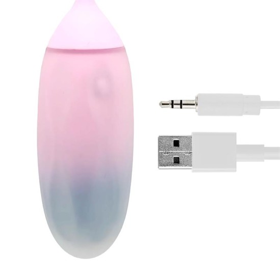 Intoyou App Series Vibrating Egg with APP Double Layer Silicone Gradient