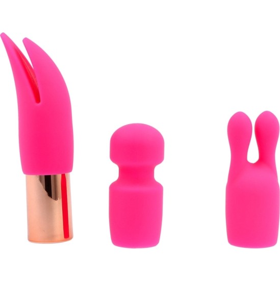 Pick&Love Nº 88 RECHARGEABLE BULLET WITH PINK SILICONE COVERS