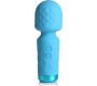 Xr - Bang! MINI RECHARGEABLE WAND MASSAGER BLUE SILICONE