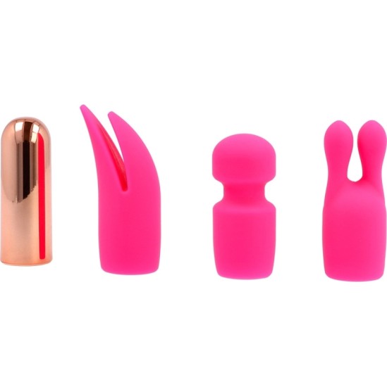 Pick&Love Nº 88 RECHARGEABLE BULLET WITH PINK SILICONE COVERS